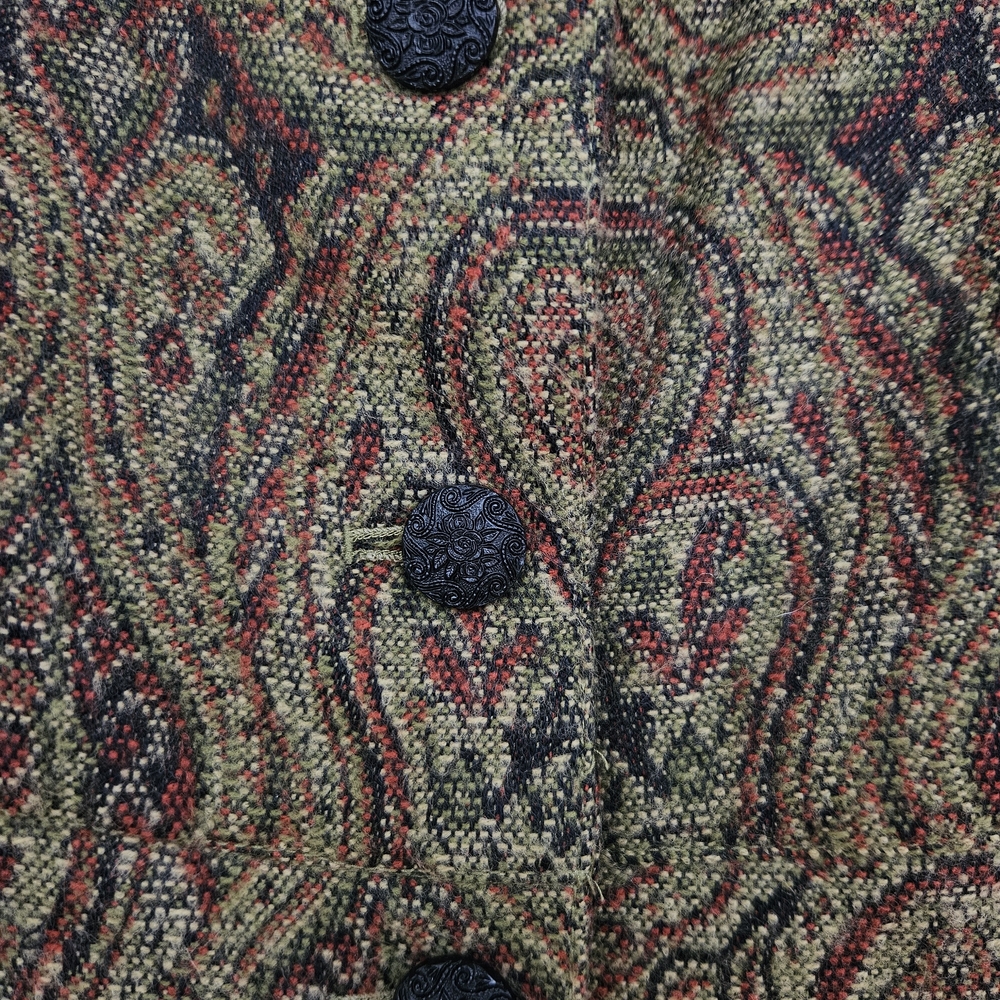 Paisley Patterned Women's Jacket - image 4